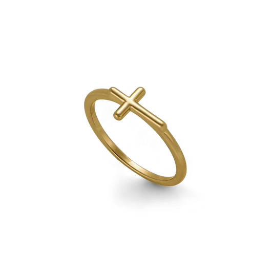 Horizon Cross Ring — Vanny Jewels