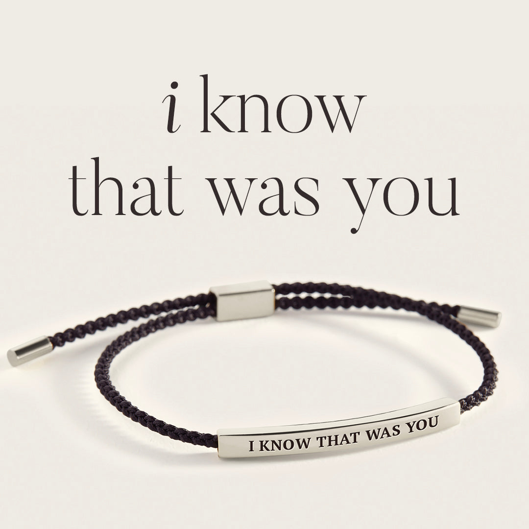 I Know That Was You Inspire Bracelet in Stainless Steel — Vanny Jewels
