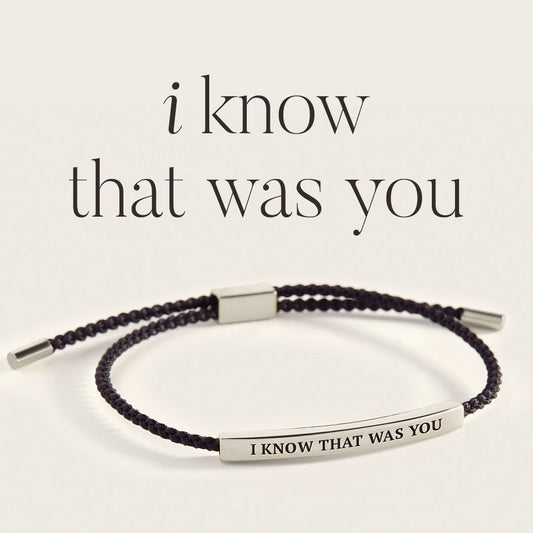 I Know That Was You Inspire Bracelet in Stainless Steel — Vanny Jewels