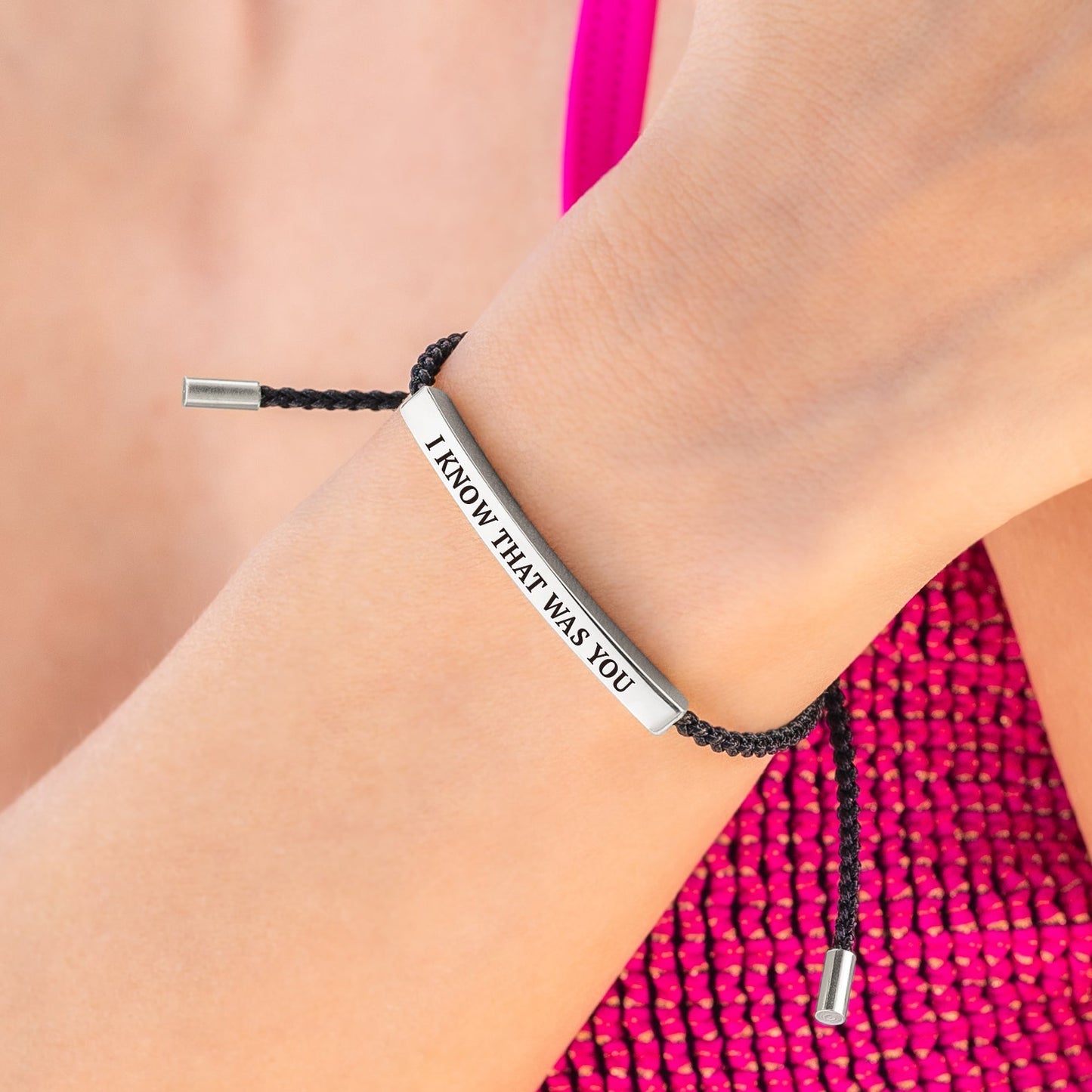 I Know That Was You Inspire Bracelet in 925 sterling silver