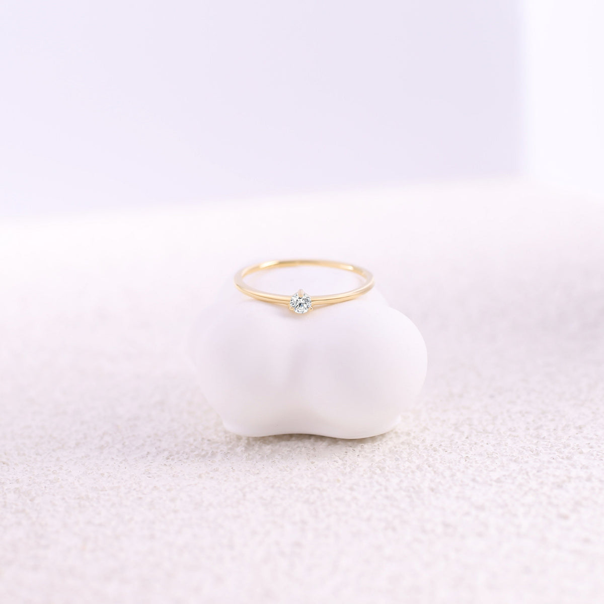 Kleiner Diamantring