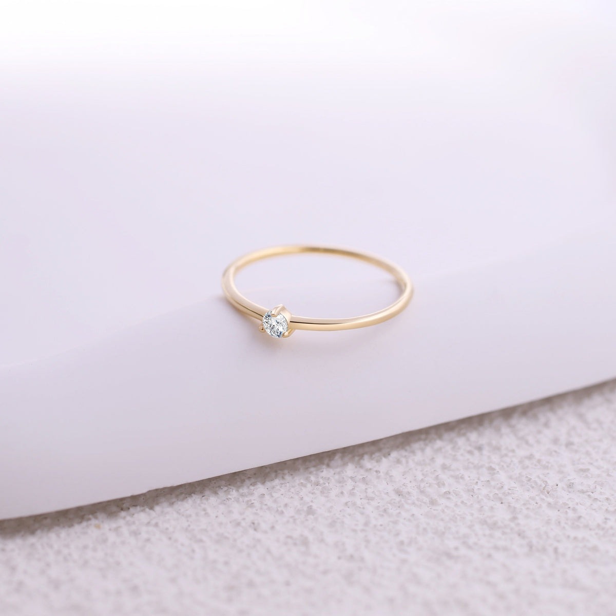 Kleiner Diamantring