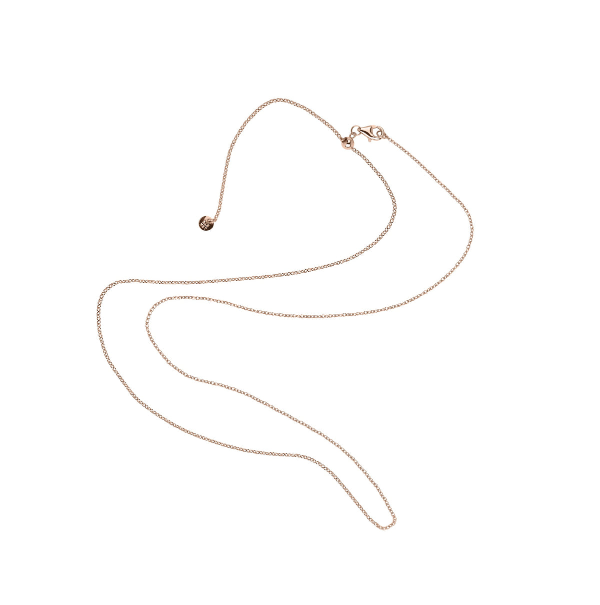 Italian Milano Sterling Silver Adjustable Chain Necklace