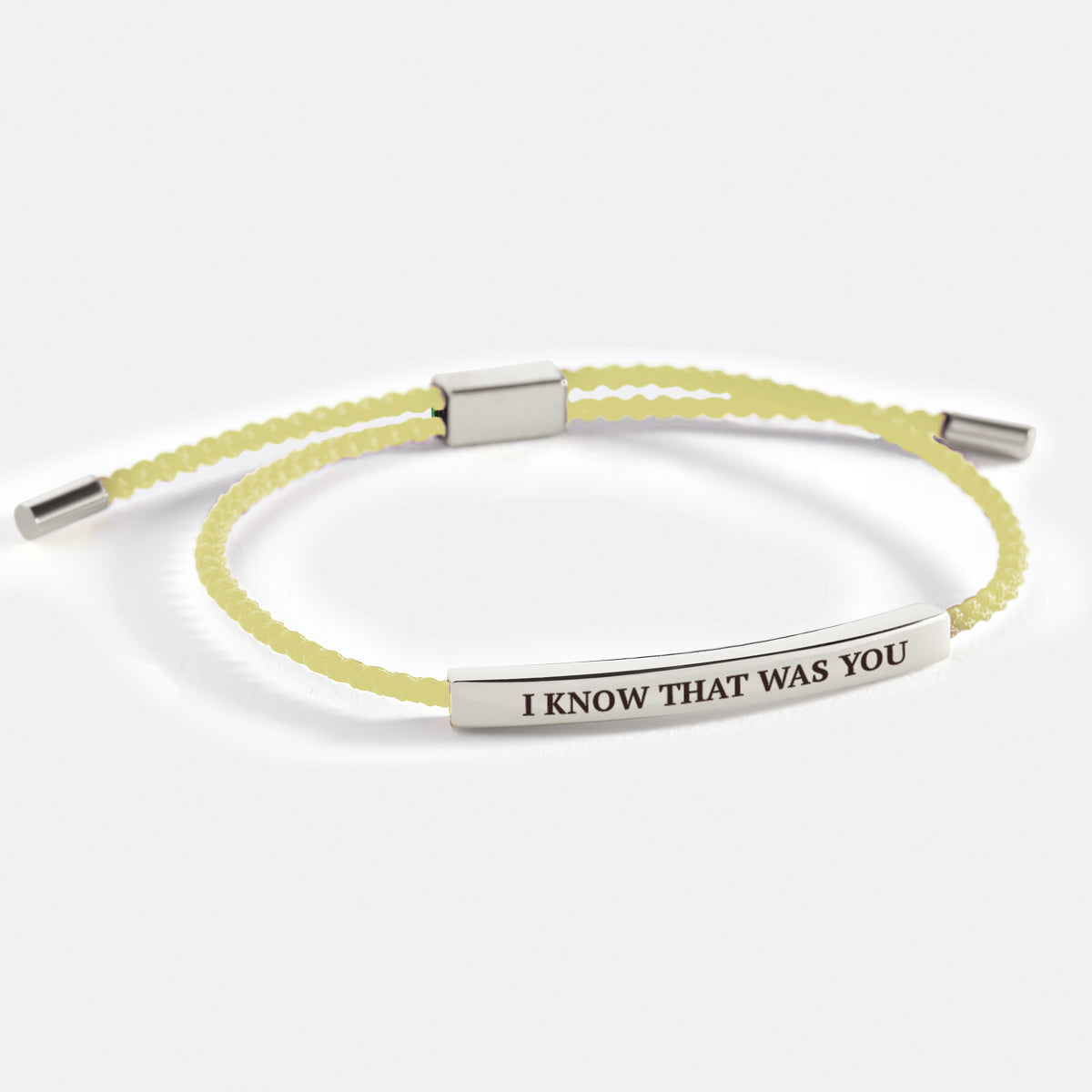 I Know That Was You Inspire Bracelet in 925 sterling silver