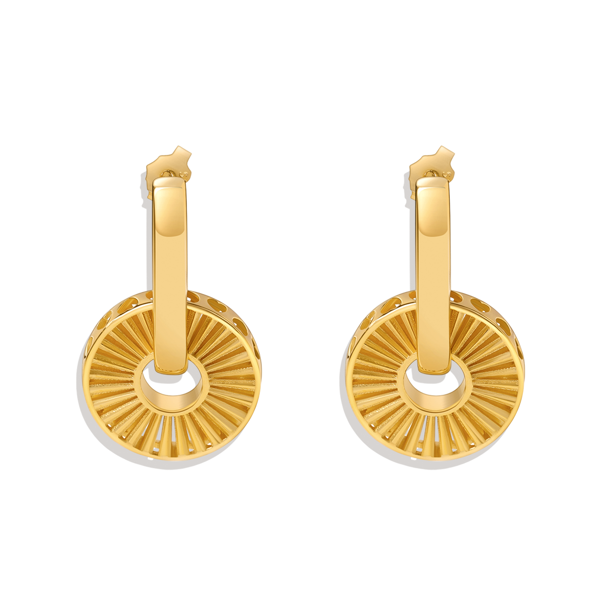 Orecchini a goccia Gold Burst