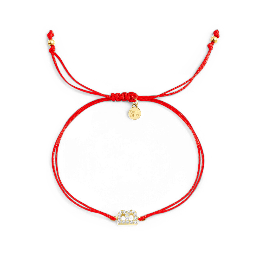 Armband mit verstellbarer Initiale