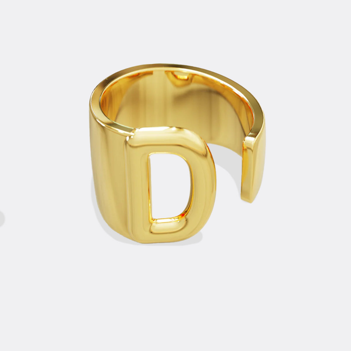 Ring mit Initialen-Monogramm