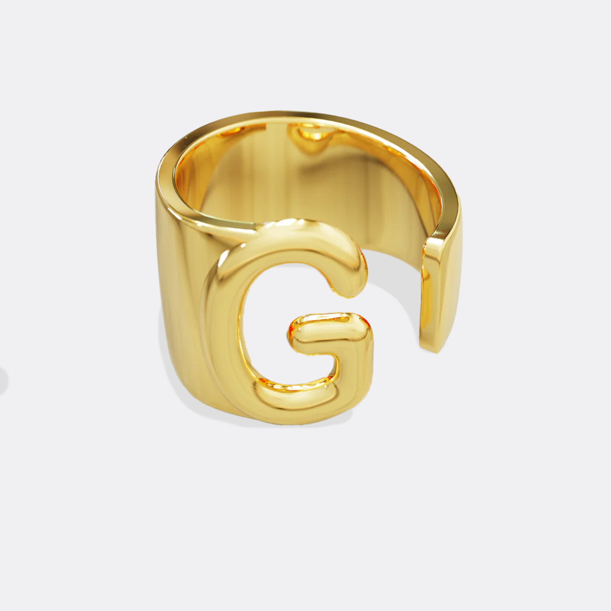 Ring mit Initialen-Monogramm