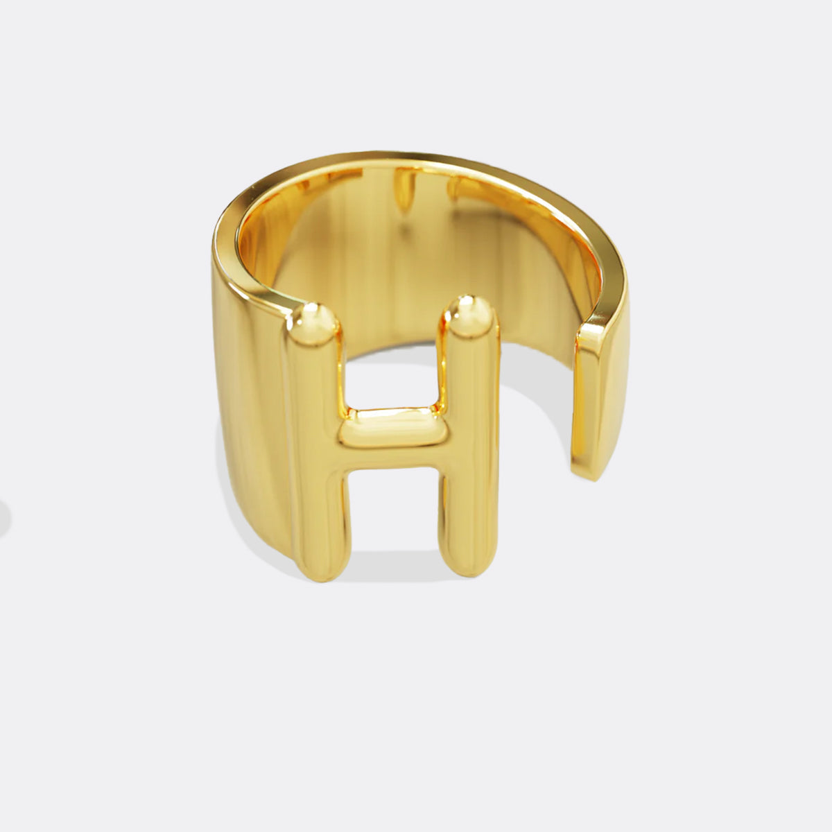 Ring mit Initialen-Monogramm