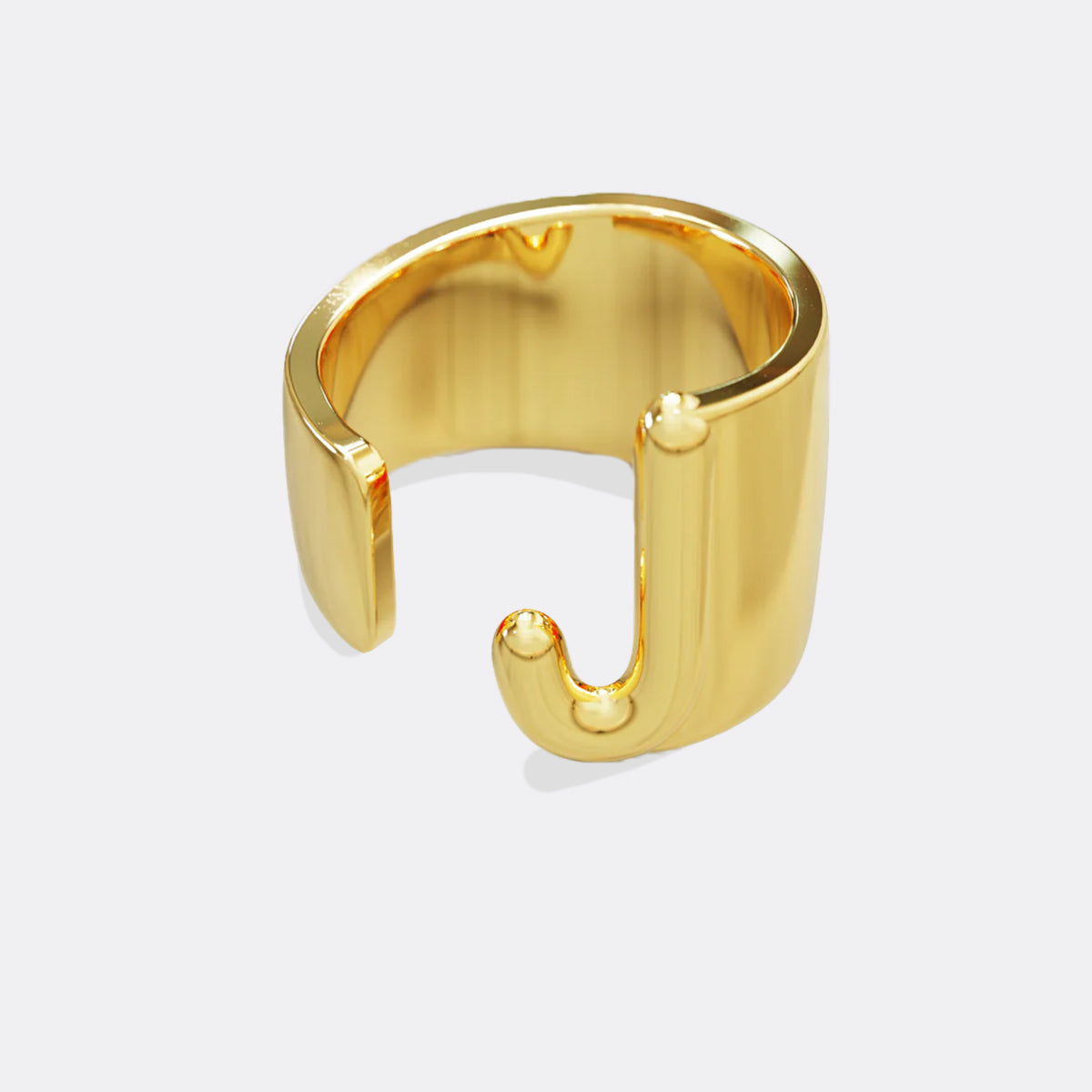 Ring mit Initialen-Monogramm