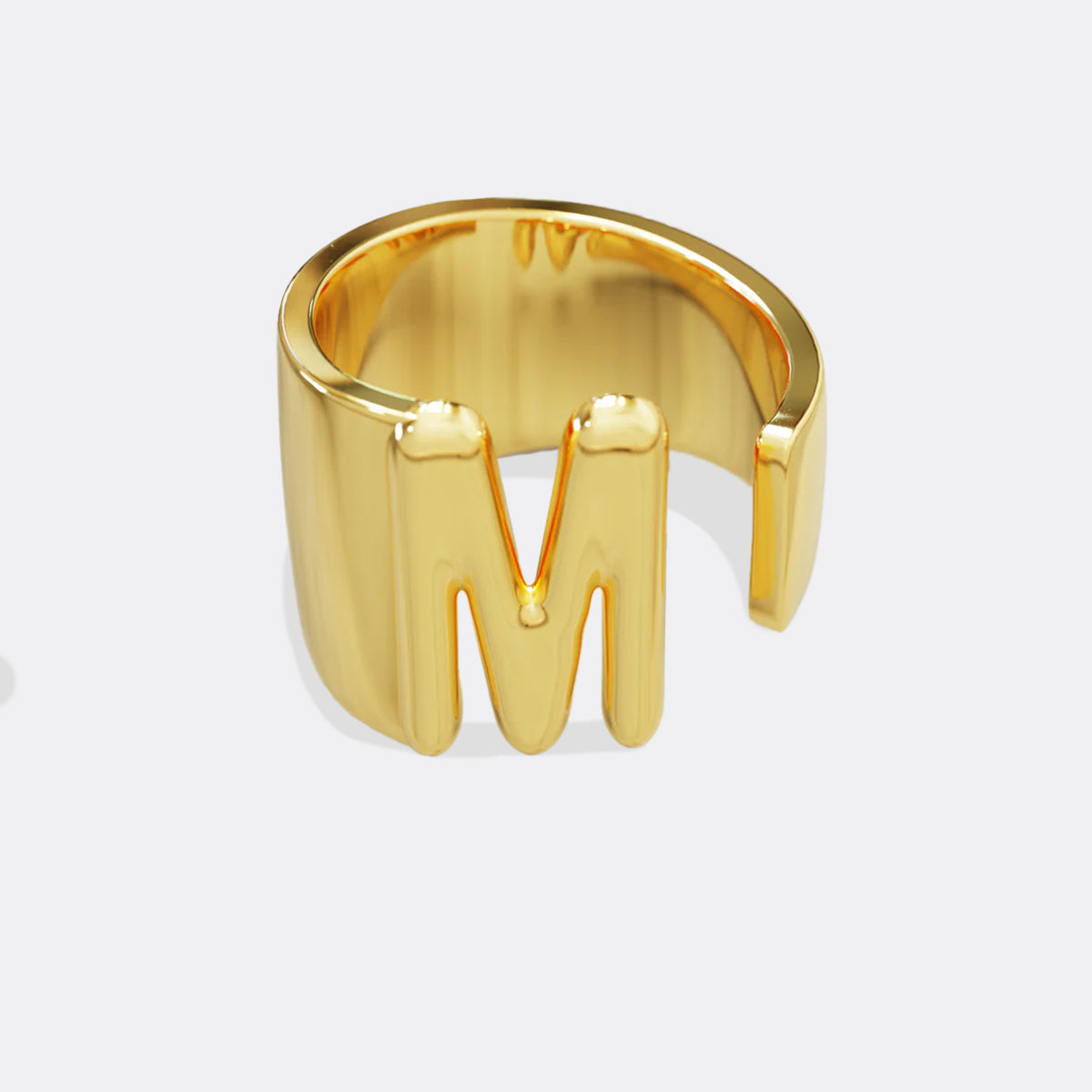 Ring mit Initialen-Monogramm