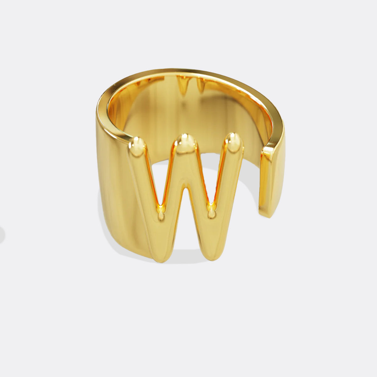 Ring mit Initialen-Monogramm
