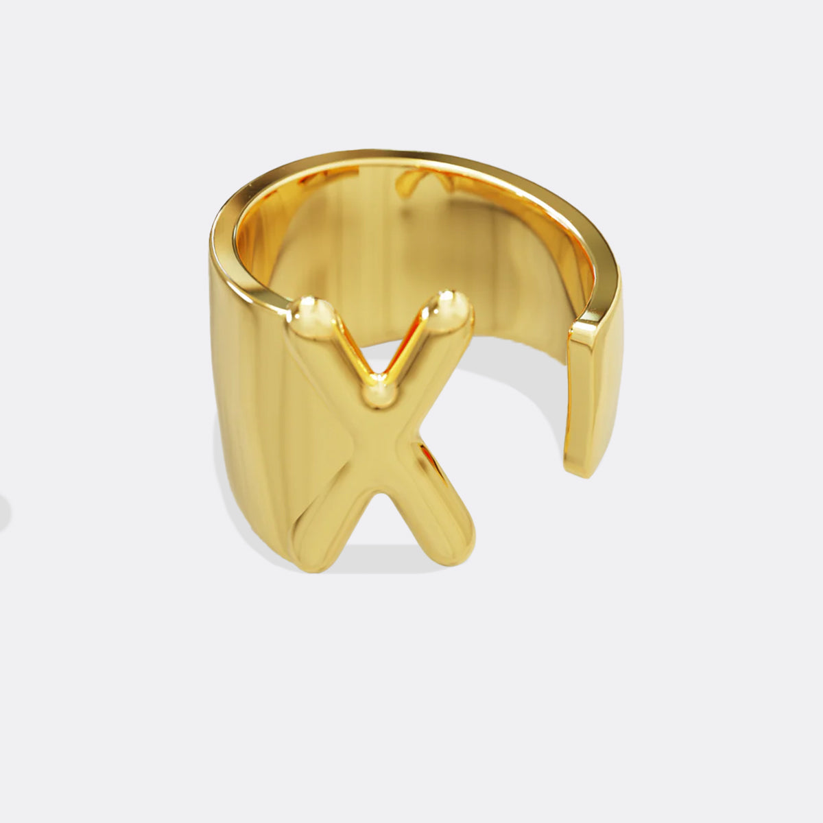 Ring mit Initialen-Monogramm