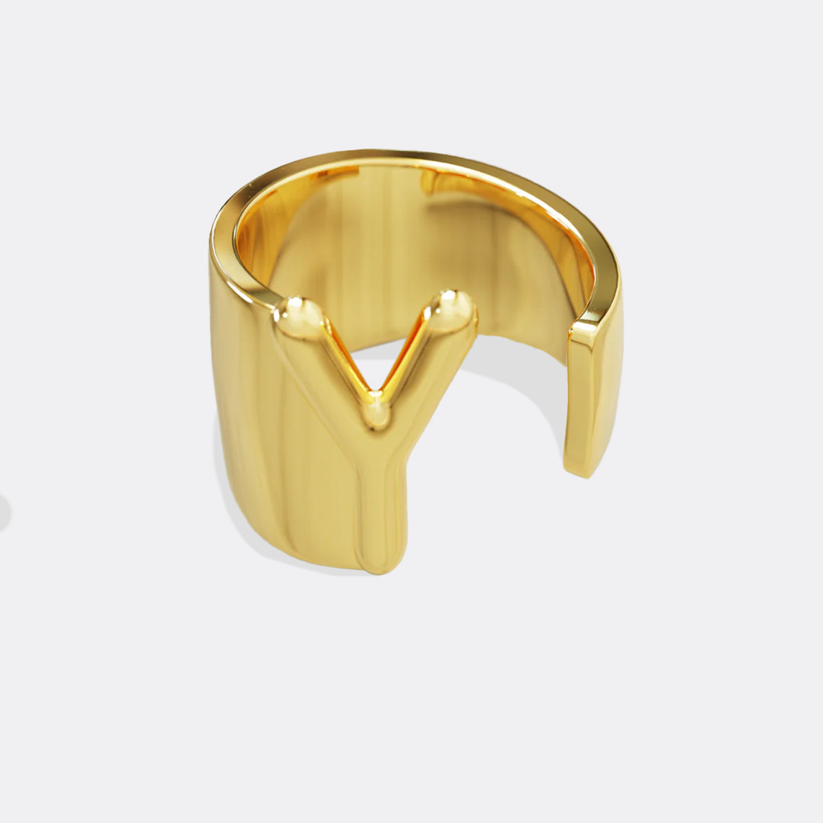 Ring mit Initialen-Monogramm