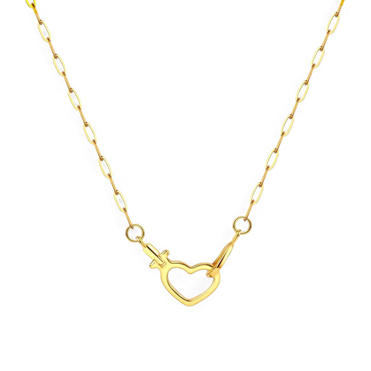 Interlocking Heart Necklace — Vanny Jewels