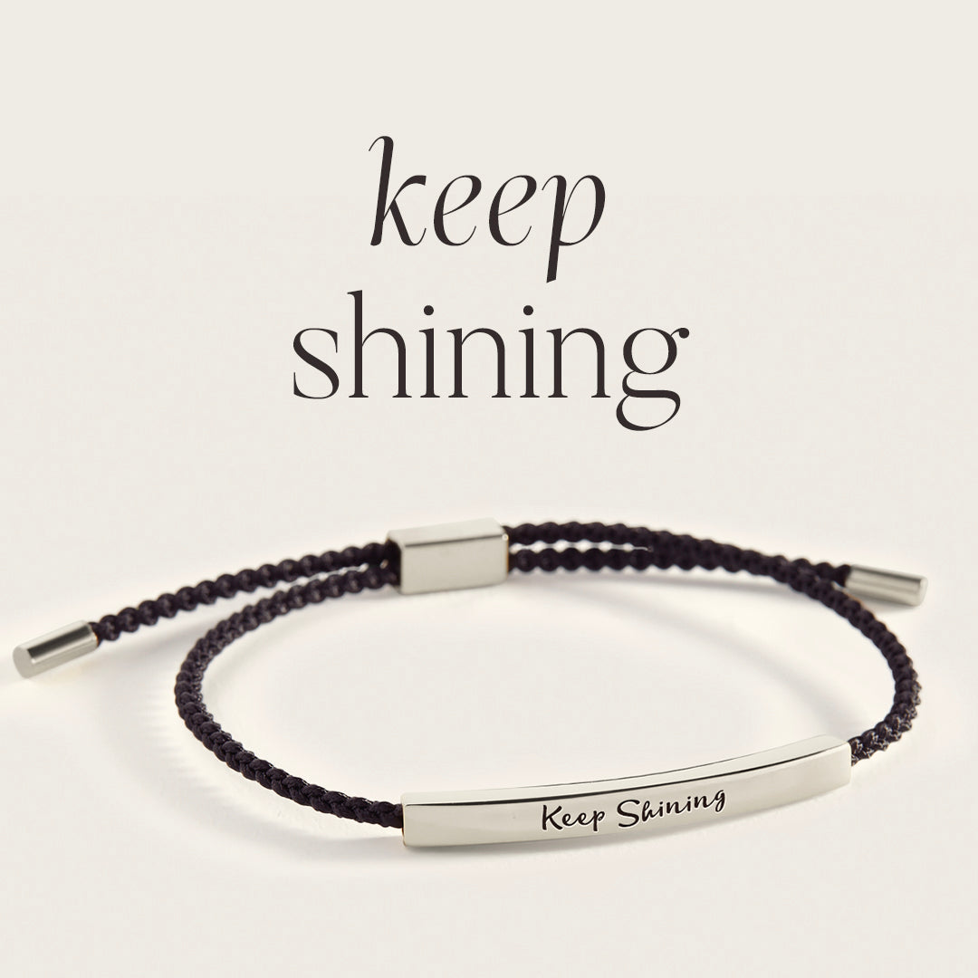 Keep Shining Inspire Bracelet in 925 Sterling Silver — Vanny Jewels