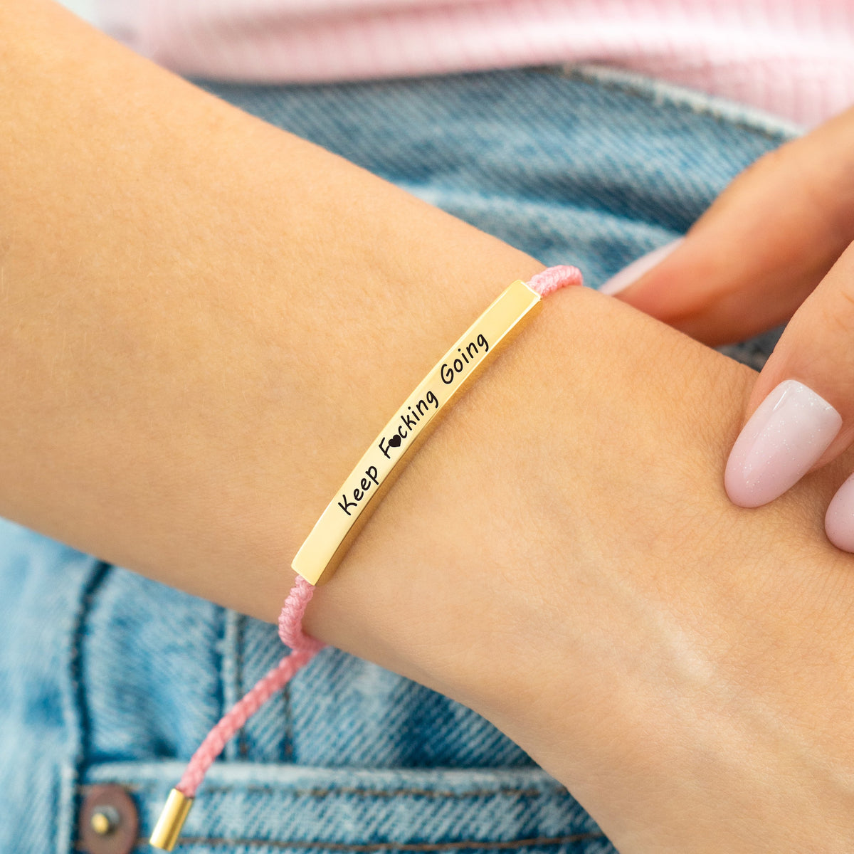 Mach verdammt noch mal weiter Armband