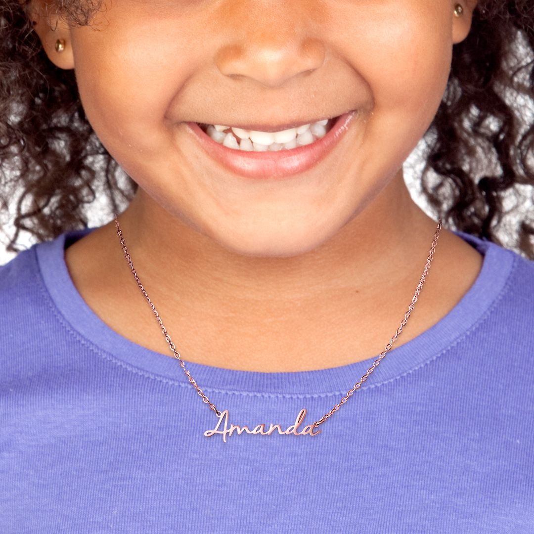 Collana nome fatina – Aderente