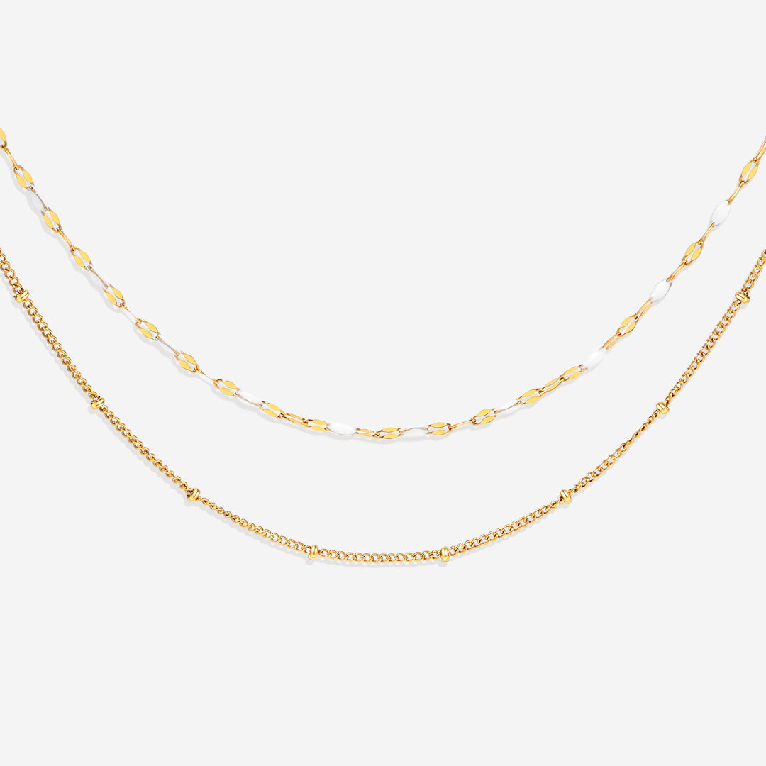 Mehrreihiger Perlen-Choker