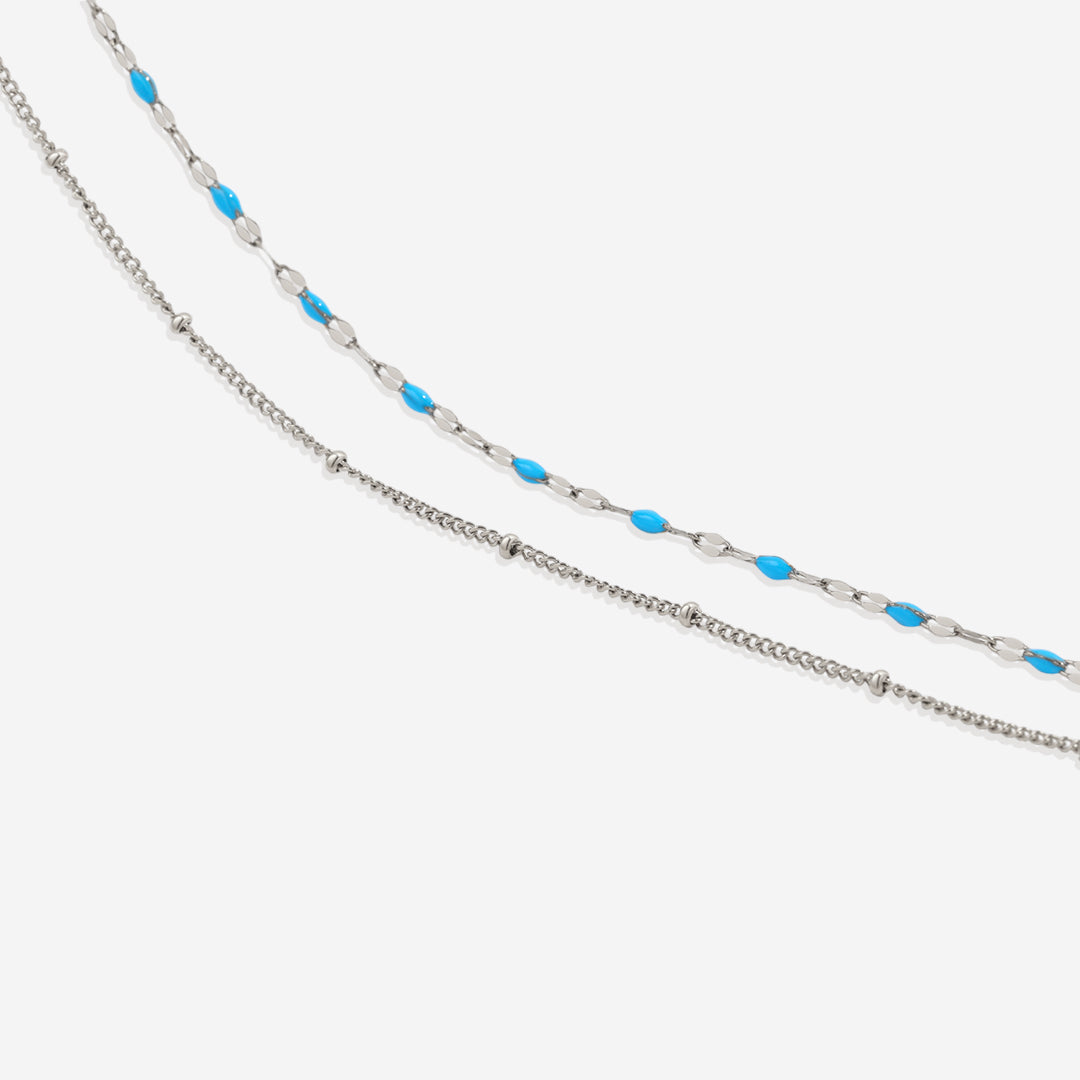 Mehrreihiger Perlen-Choker