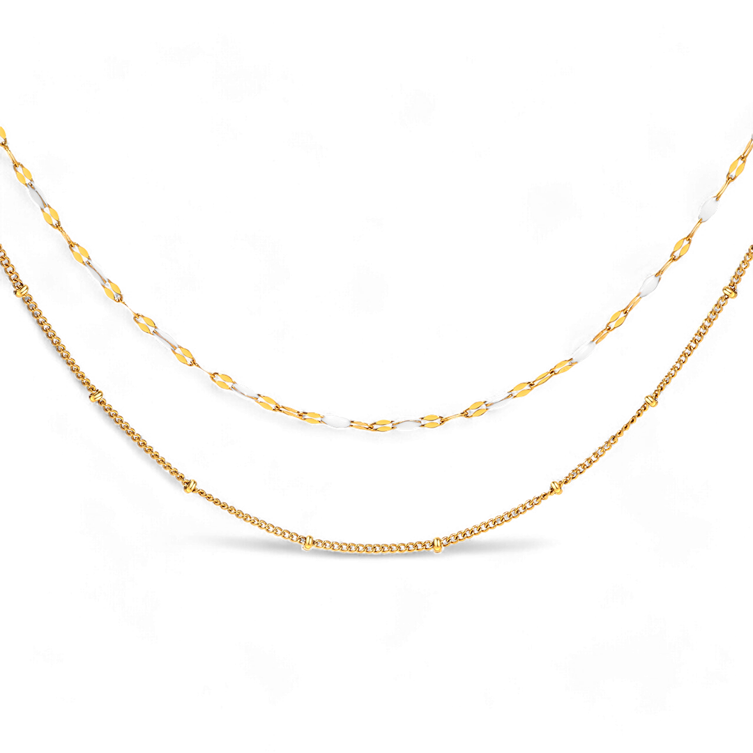 Layered Beaded Choker necklace — Vanny Jewels