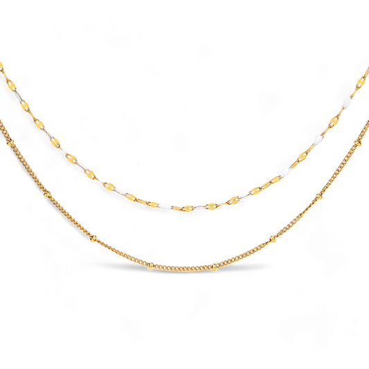 Layered Beaded Choker necklace — Vanny Jewels