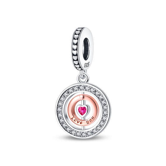 Love You Charm in 925 Sterling Silver — Vanny Jewels