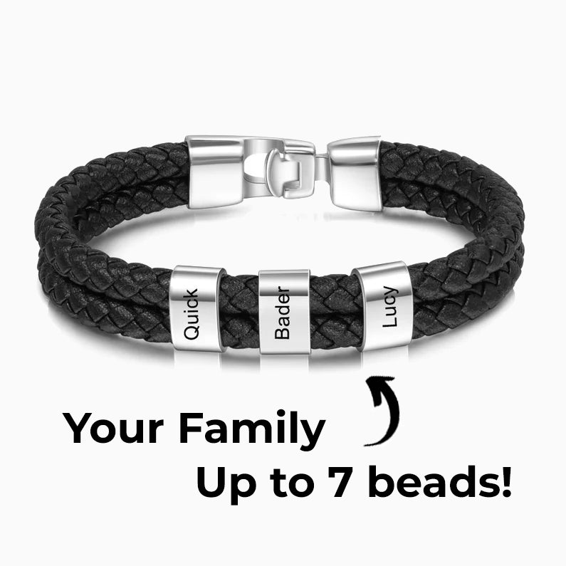 Minimalistische personalisierbare Perlenarmbänder mit Namen
