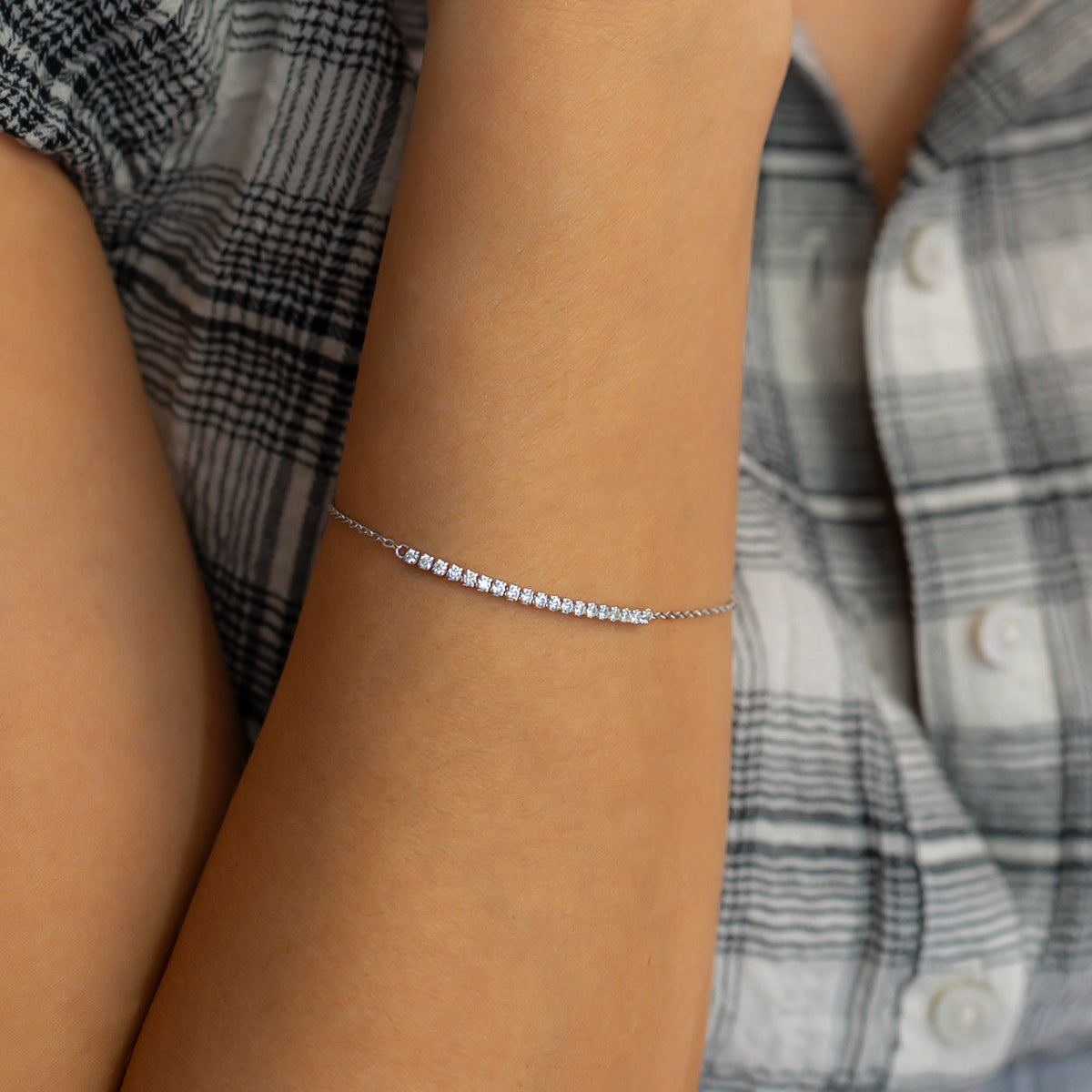 Petite Line Bracelet in 925 sterling silver