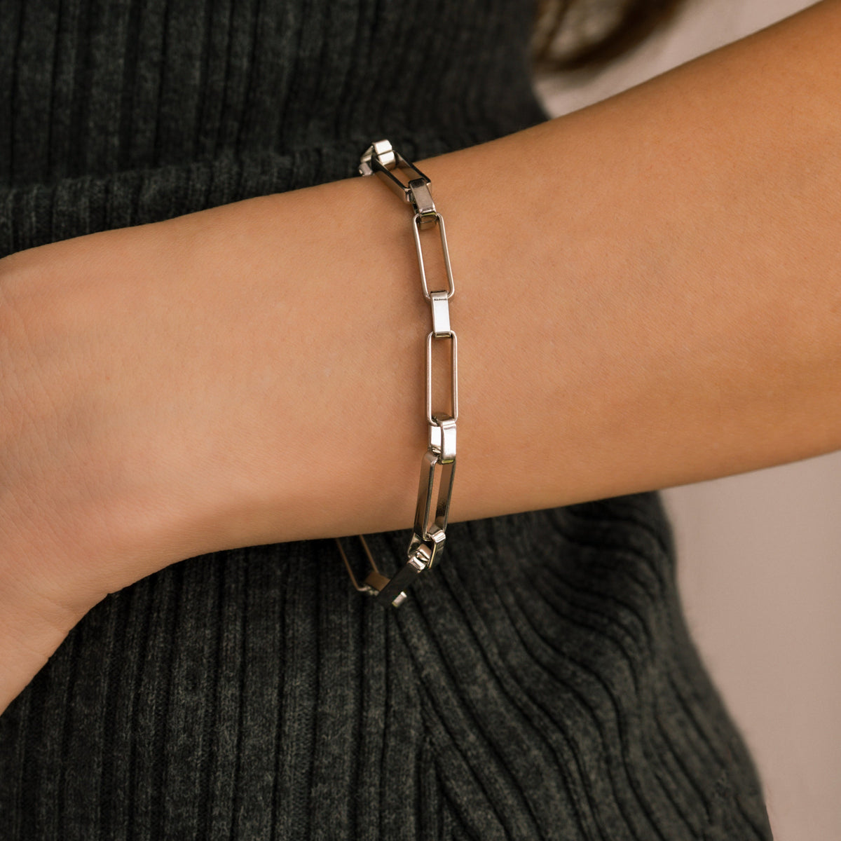 Everyday Link Bracelet in 925 sterling silver