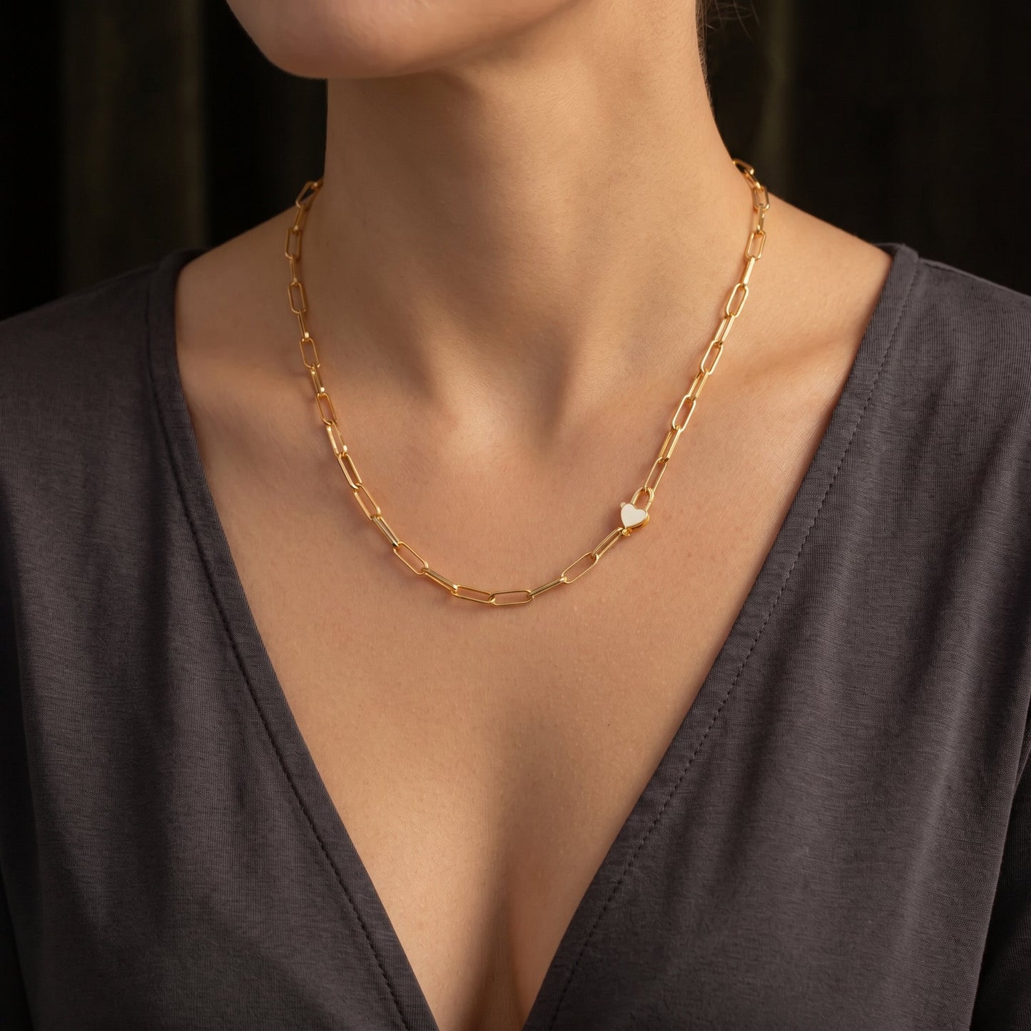 Collana Lucchetto Cuore