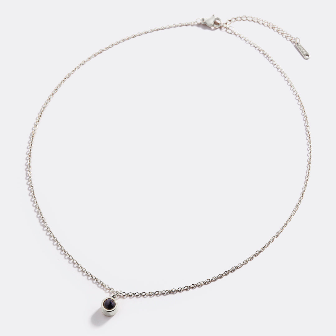 The Classic Photo Necklace in 925 sterling silver