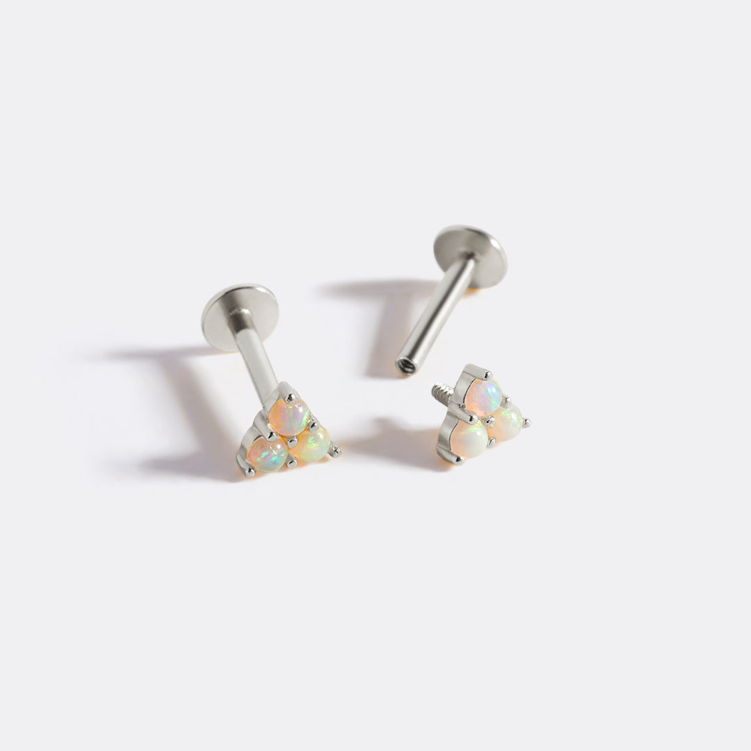 Opal Trio Sleeper Ohrstecker | 18g