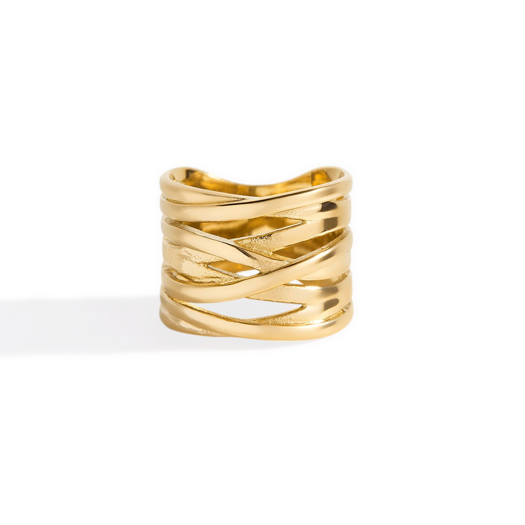Wire Wrap Statement Ring — Vanny Jewels
