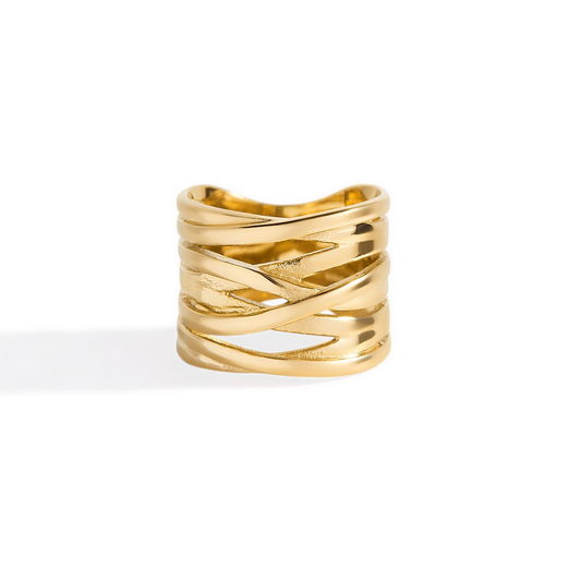 Wire Wrap Statement Ring — Vanny Jewels