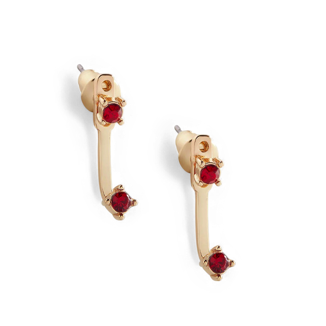 Geburtsstein-Drop-Ear-Jackets