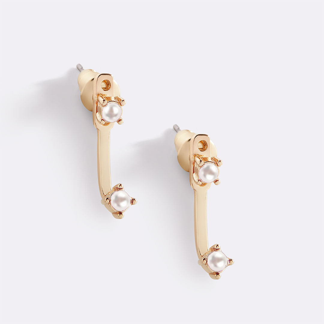 Geburtsstein-Drop-Ear-Jackets