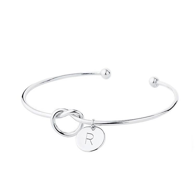 Personalisiertes "Tie the Knot" Armband • Brautjungfern-Geschenkarmband