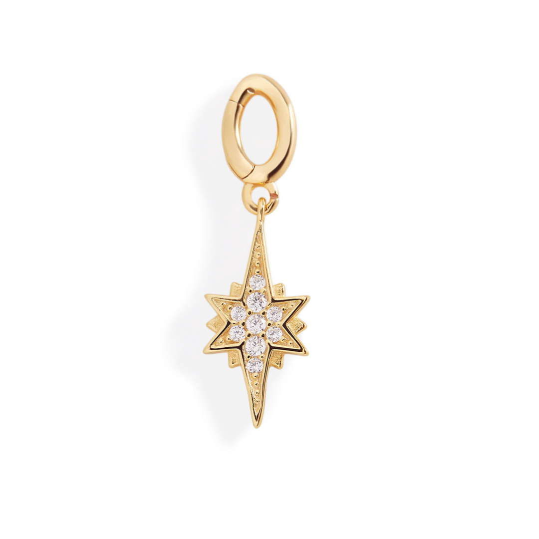 Celestial Starburst Charm — Vanny Jewels