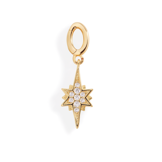 Celestial Starburst Charm — Vanny Jewels