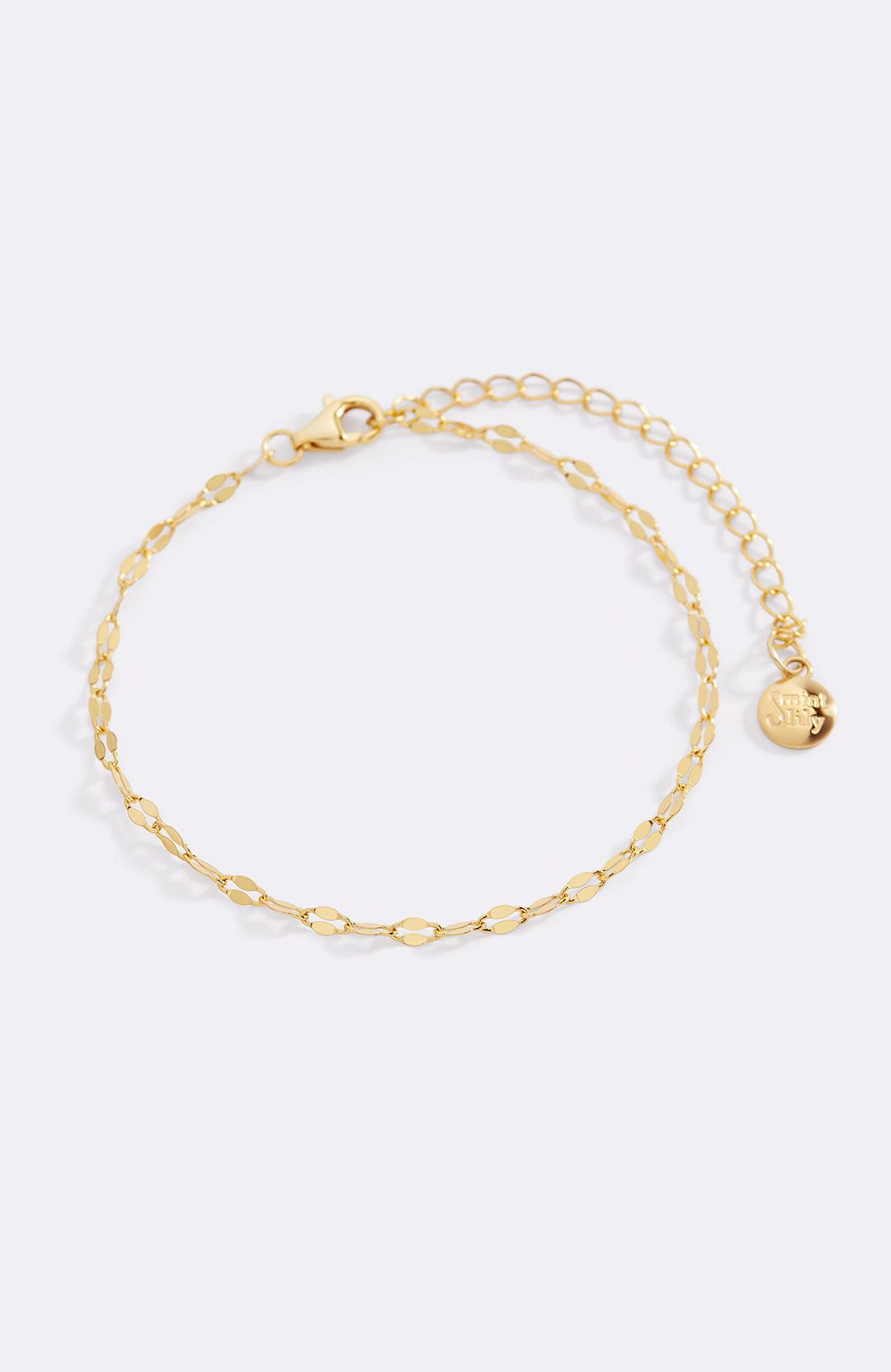 Bracciale a catena con petali