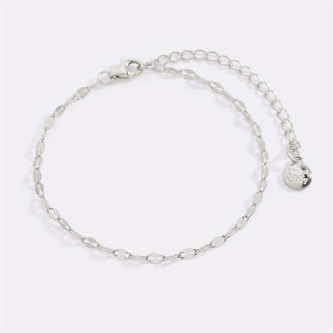 Bracciale a catena con petali