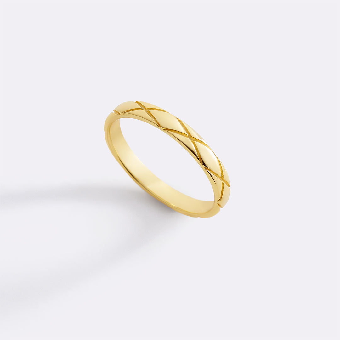 Klassischer Hatch-Ring