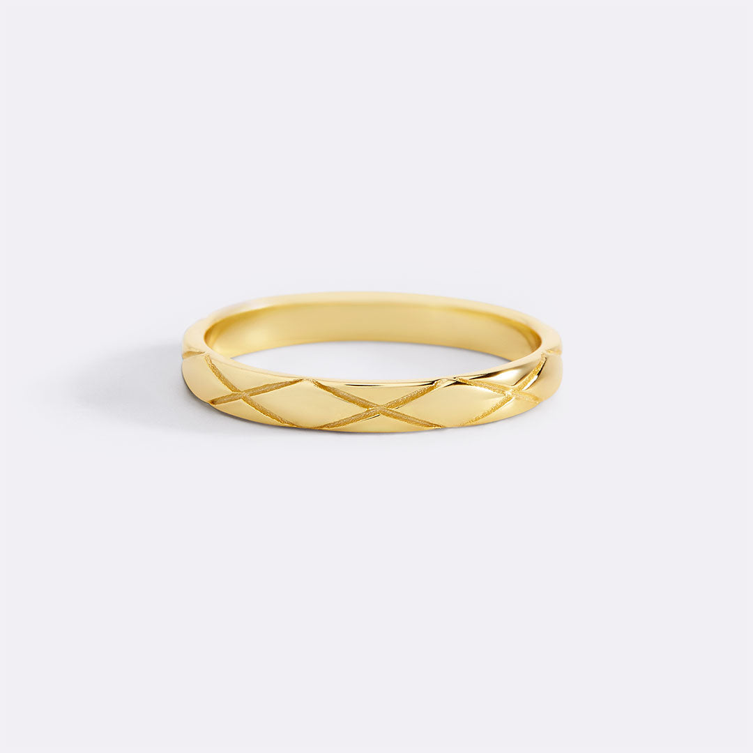 Klassischer Hatch-Ring