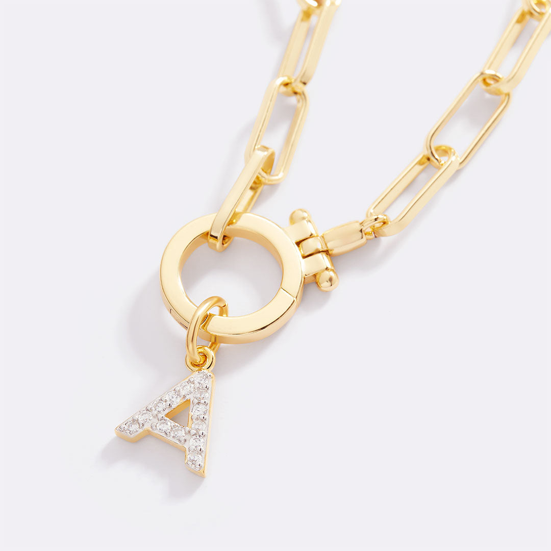 Diamant-Anfangs-Charm