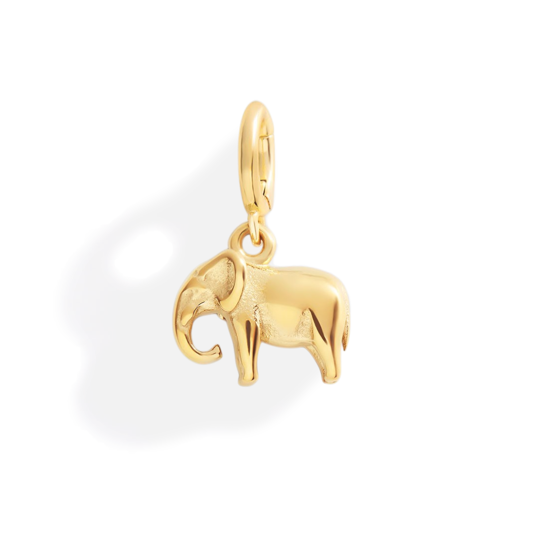 Good Luck Elephant Charm — Vanny Jewels