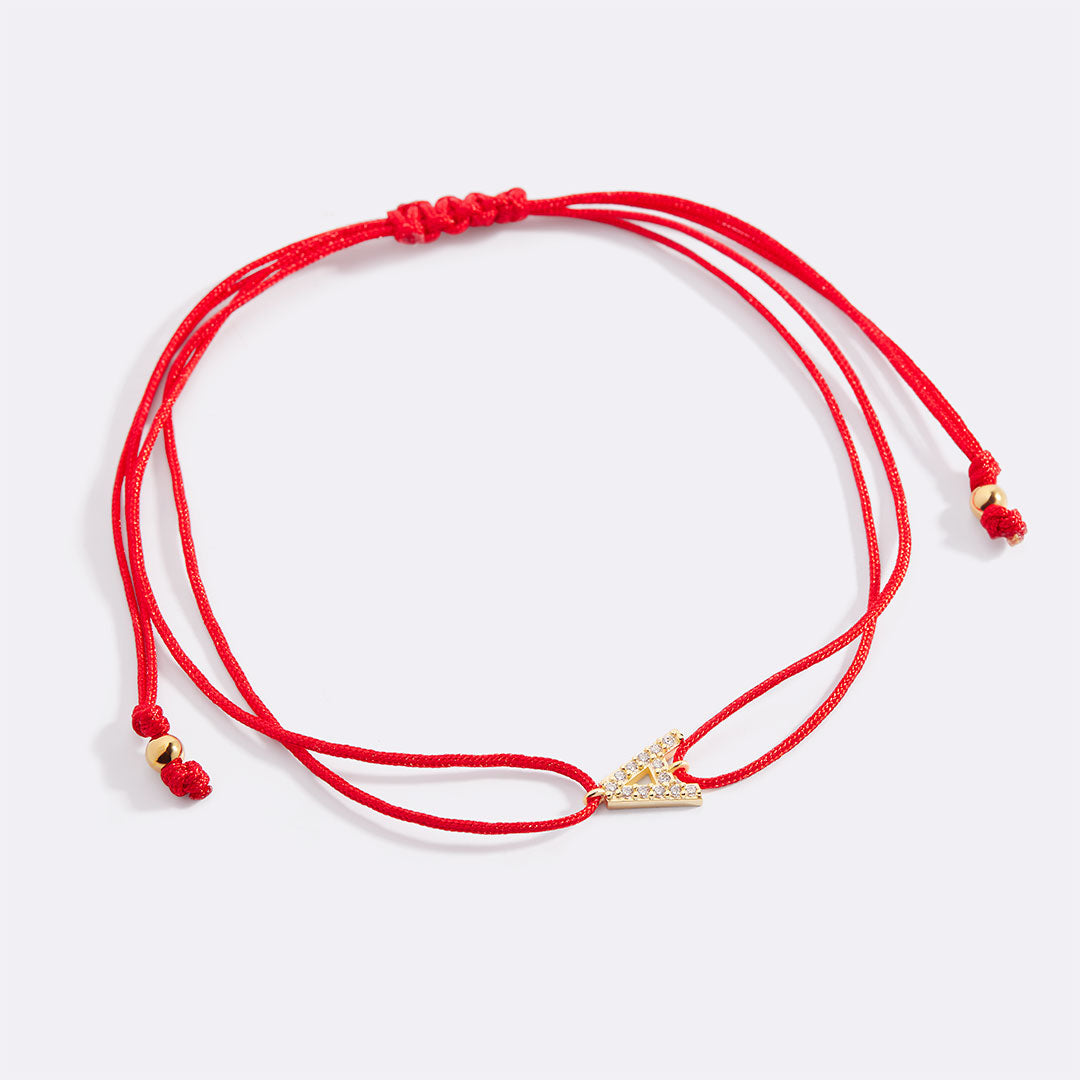 Armband mit verstellbarer Initiale