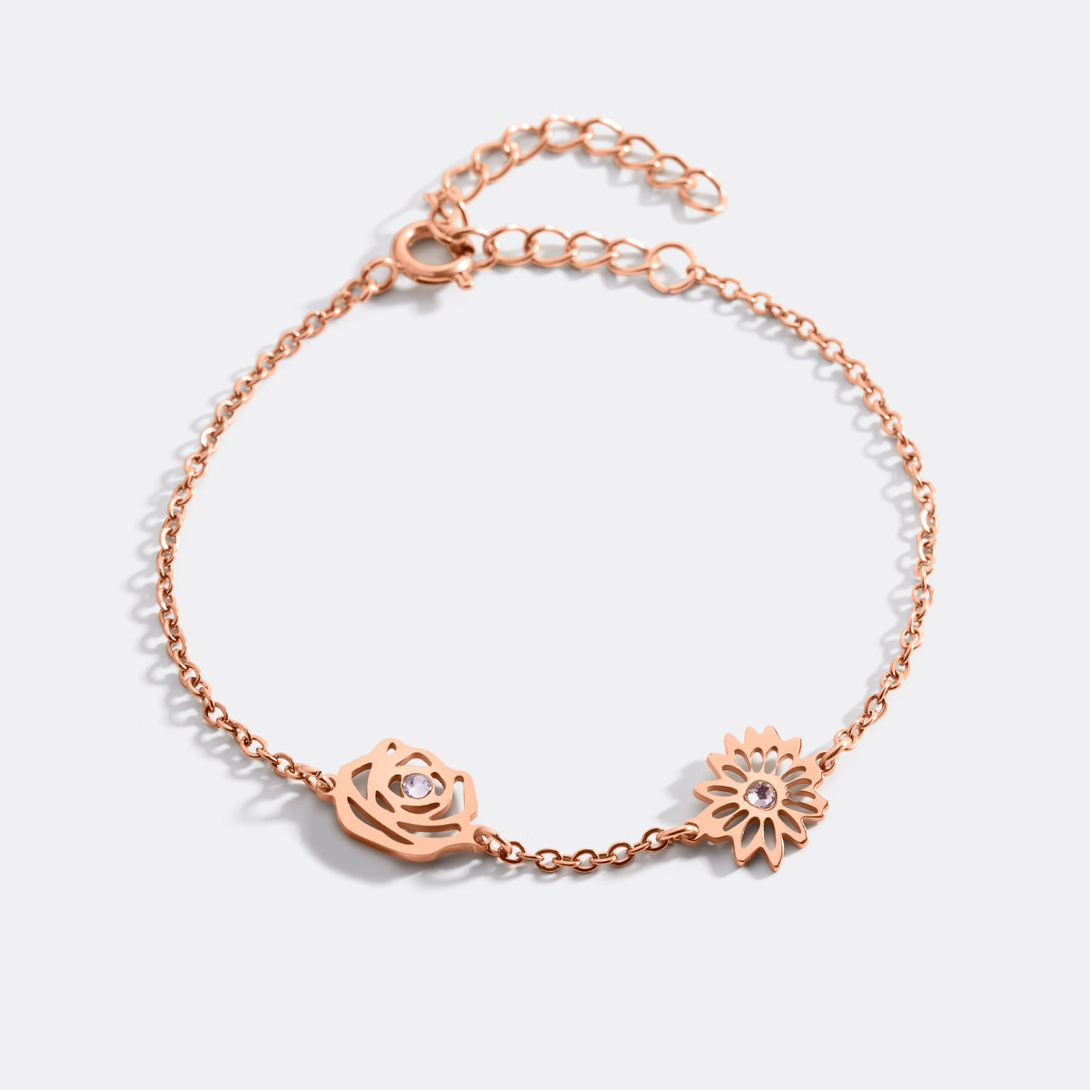 Personalisiertes Geburtsblumen-Armband