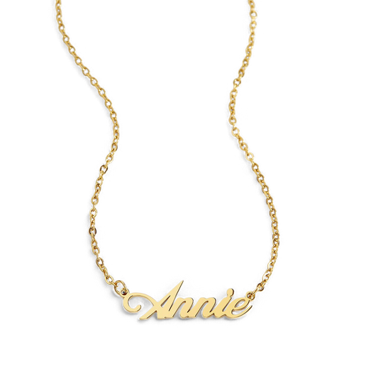Personalized Name Necklace | Choose from 9 Styles in 18k Gold — Vanny Jewels