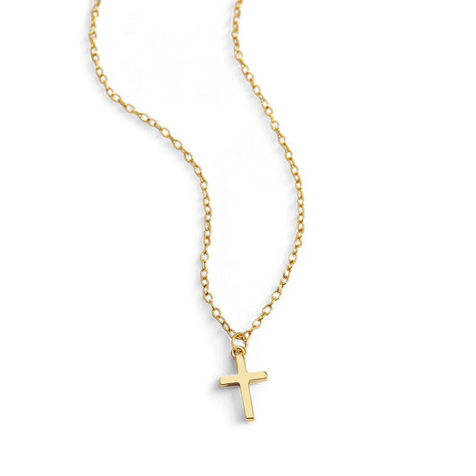 Classic Cross Necklace — Vanny Jewels